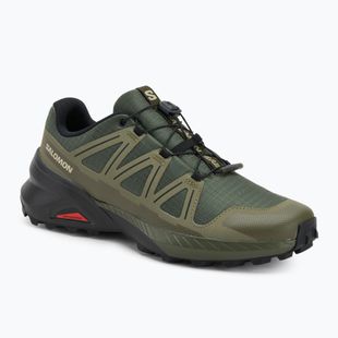 Scarpe da corsa da uomo Salomon Speedcross Peak olive night/deep lichen green/black