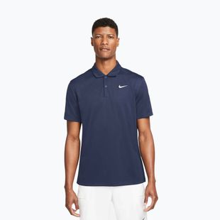 Polo da tennis uomo Nike Court Dri-Fit Polo Solid obsidian/white