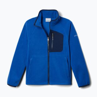 Columbia Fast Trek IV Fleece Full Zip Felpa in pile da bambino blu montagna