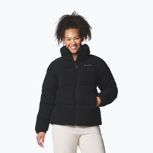 Giacca imbottita da donna Columbia Puffect Sherpa black