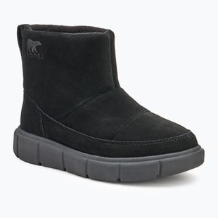 Stivali da neve Sorel Explorer III Slip-On WP da donna nero/sale marino