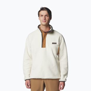 Pile da uomo Columbia Helvetia II Half Snap Fleece chalk