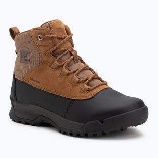 Sorel Buxton Lite Lace Plus Wp Uomo, stivali da neve in alce/nero