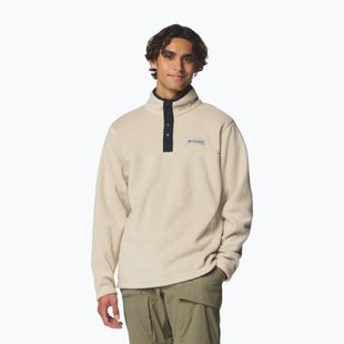 Pile da uomo Columbia Steens Mountain Half Snap II ancient fossil/black