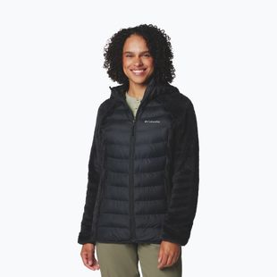 Giacca imbottita da donna Columbia Powder Lite II Sherpa Hybrid black