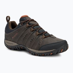 Columbia Woodburn II Waterproof Scarpe da trekking da uomo cordovan/ cannella