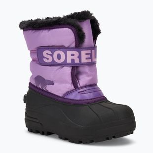 Sorel Bambini Snow Commander gumdrop/viola viola stivali da neve