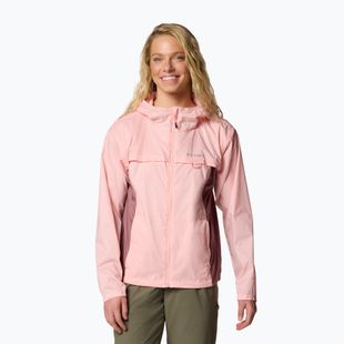 Columbia Crested Canyon Windbreaker giacca da donna rosa sabbia/fucsia