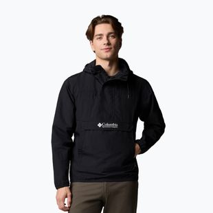 Giacca a vento Columbia Challenger da uomo Anorak nero