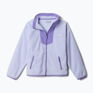 Felpa Columbia Sequoia Grove Full Zip Fleece da bambino snowdrift/paisley purple