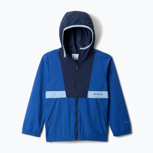 Giacca Columbia Spire Valley Windbreaker da bambino blu montagna/collegiate navy/blu antracite