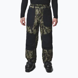 Pantaloni da snowboard uomo Columbia Coreshot Printed greenscape treebark print/black