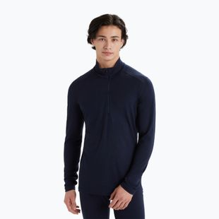 Felpa termica da uomo icebreaker Merino 200 Oasis Half Zip midnight navy