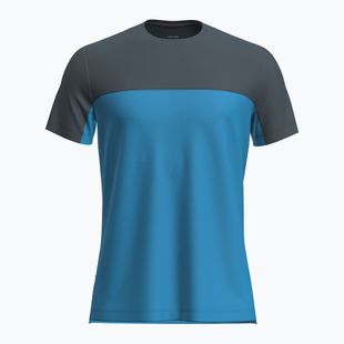 Maglietta da trekking Icebreaker da uomo Merino Cool-Lite Sphere III SS Tee Colour Block arctic/abyss