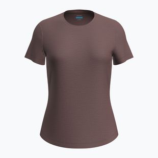 Maglietta da trekking Icebreaker donna Merino 125 Cool-Lite Sphere III SS Tee carob heather