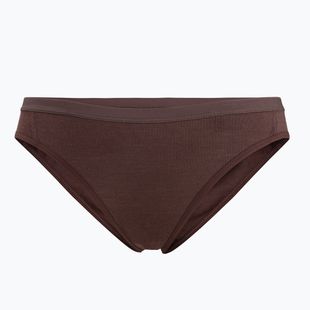 Mutandine termiche da donna Icebreaker Siren Bikini umber