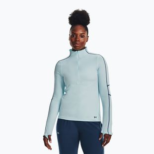 Under Armour UA Train Cw 1/2 Zip donna felpa fuse verde acqua/blu petrolio