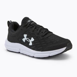 Under Armour Charged Assert 10 scarpe da corsa da uomo nero/nero/bianco