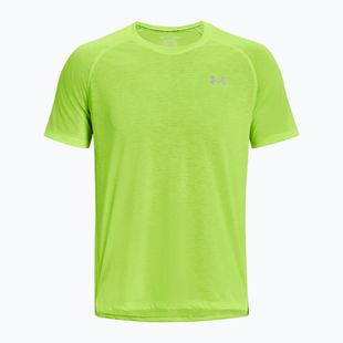 Maglia da corsa Under Armour Streaker lime surge/lime surge/riflettente da uomo