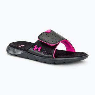 Under Armour Ignite 7 SL - infradito donna nero/nero/rosa