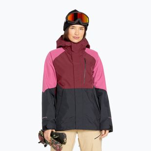 Giacca da snowboard da donna Volcom V.Co Aris Ins Gore bordeaux