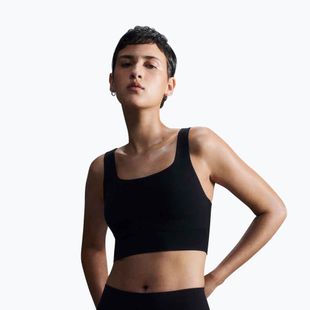 Reggiseno sportivo Nike Zenvy Medium-Support black/sail
