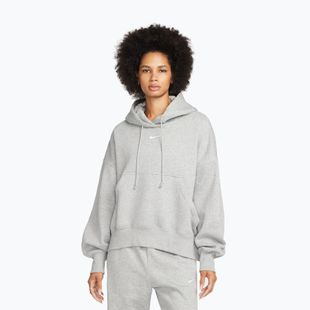 Felpa da donna Nike Sportswear Phoenix Fleece Oversized dark grey heather/sail