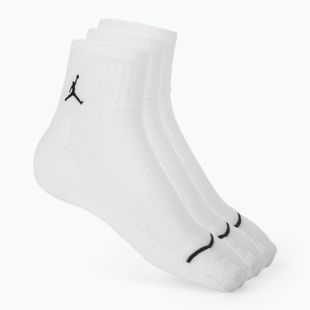 Calzini Nike Jordan Everyday Ankle 3 paia white/black