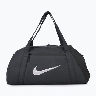 Borsa da allenamento da donna Nike Gym Club 24 l nero/nero/bianco