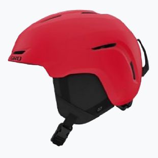 Casco da sci Giro Spur rosso brillante opaco per bambini