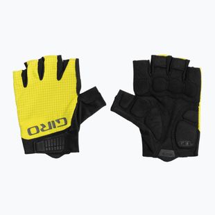 Guanti da ciclismo da uomo Giro Bravo Gel II highlight yellow