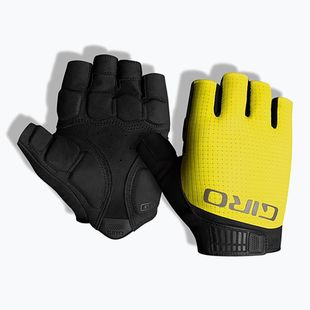 Guanti da ciclismo da uomo Giro Bravo Gel II highlight yellow