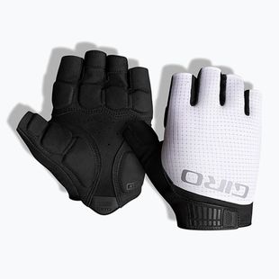 Guanti da ciclismo da uomo Giro Bravo Gel II bianco