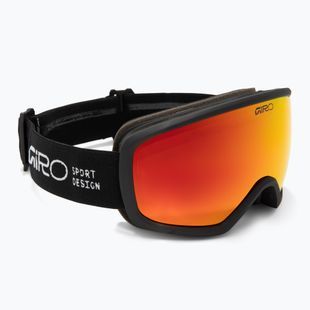 Maschera da sci Giro Ringo black stacked/vivid ember