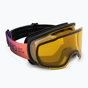 Maschere da sci Giro Roam purple faded/amber gold/yellow