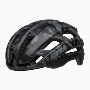 Casco da bici Bell Falcon XR Integrated Mips nero opaco/camoscio