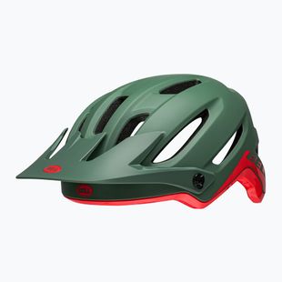 Casco da bici Bell 4Forty verde scuro/infrarossi lucido