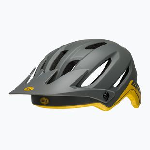 Casco da bici Bell 4Forty grigio/giallo lucido