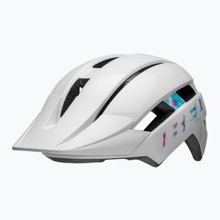 Casco da bici per bambini Bell Sidetrack II Integrated MIPS Jr bianco lucido