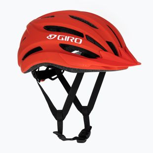 Casco da bicicletta Giro Register II opaco rosso brillante/bianco