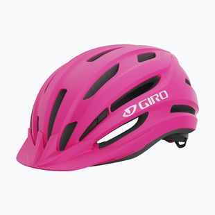 Casco da bici per bambini Giro Register II Integrated MIPS opaco rosa brillante