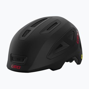 Casco da bici per bambini Giro Scamp II nero opaco/rosso