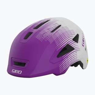 Giro Scamp II Integrated MIPS viola opaco torri casco da bici per bambini