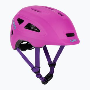 Casco da bici per bambini Giro Scamp II Jr viola opaco