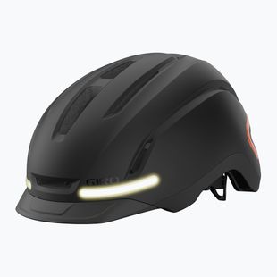 Casco da bici Giro Ethos Integrated MIPS LED nero opaco