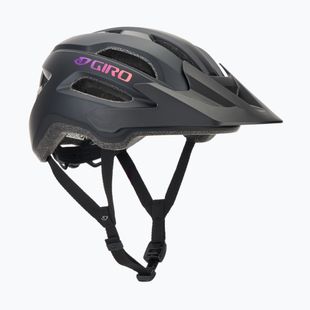 Giro Fixture II Integrated MIPS W casco da bici nero opaco/rosa