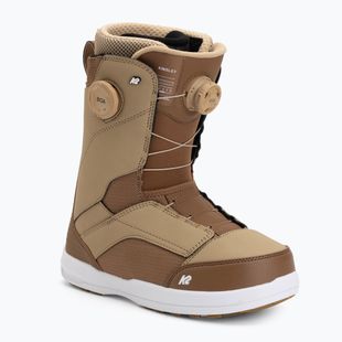 Scarponi da snowboard donna K2 Kinsley black tan