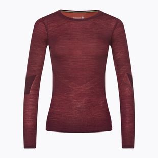 Maglia termica da donna Smartwool Intraknit Merino 200 Crew black cherry