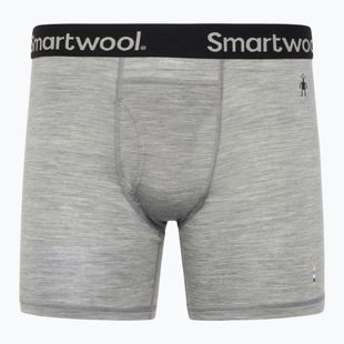 Boxer termici Smartwool Merino da uomo grigio chiaro heather