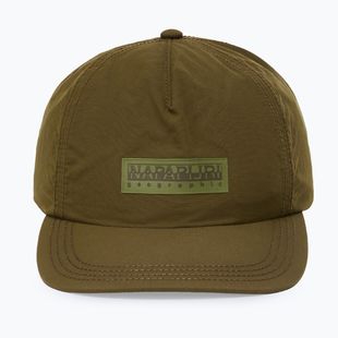 Cappellino da uomo con visiera Napapijri F-Box Logo dark olive
